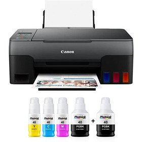 Resim Canon PIXMA G2460 Photoink Mürekkepli MegaTank Yazıcı 