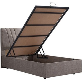 Resim Setaymobilya Baza, Fersa Tek Kişilik Baza + Başlık + Ortho Soft Yatak Seti 