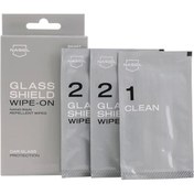 Resim Genel Markalar GlasShield Wipe On Araç Nano Yağmur Kaydırıcı ve Su İtici Mendil 1 Yıl Etkili Cam Bakımı, Cam 