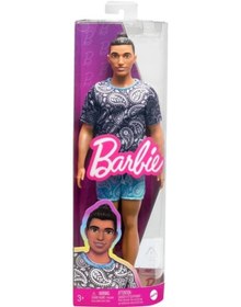 Resim Barbie Fashionistas Yakışıklı Ken Bebekler Hpf80 