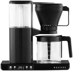 Resim Vestel Brew 50 Retro Siyah Filtre Kahve Makinesi 