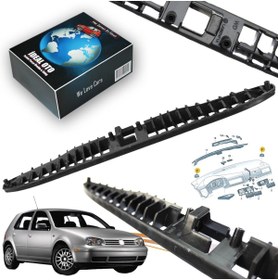 Resim İDEAL OTOMOTİV VW Golf 4 1J1, 1J5 1997-2006 1J0857471A İçin Ön Cam Göğüs Üst Havalandırma Izgarası 