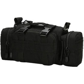 Resim Samdoo Outdoor Aktiviteler İçin Dayanıklı Su Geçirmez Oxford Kumaş Kamuflaj Desenli Çok Amaçlı Bel Çantası Fotoğraf Makinesi Taşıma, Çoklu Cep, Ayarlanabilir Kemer Çok Renkli 