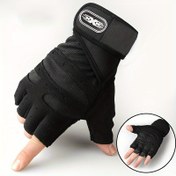 Resim Parmakları Açık, Kaymaz, Sıkıştırma Destekli, Rahatlatıcı El Eldiveni - Poliüretan Jel Dolgulu, Konforlu Esnek Spandex Kumaş, Eklem ve Kas Destekli, Günlük Kullanım İçin Uygun, Cinsiyetler Arası Tasarım 
