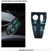 Resim Mini F65 F66 F67 Araba Sigara Çakmağı Panel Deri Çıkarma Sigara Için Retro Gray Jack For F65 1 Piece Set 