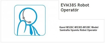 Resim Evm38s Robot Operatör Karel