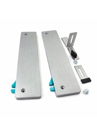 Resim Ayrıntıshop Sürgü Dolap Kapak Freni Hız Ayarlı Yavaşlatıcı Mekanizma Gri 