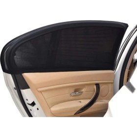 Resim Araç Için Güneşlik Perde Araba Arka Yan Cam Jalize 