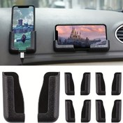 Resim 2/4 adet Araç Telefon Tutucu, Araç Telefon Navigasyon Koltuğu, Yapışkan Evrensel Sabit Destek Braketi, Araç Aksesuarları 