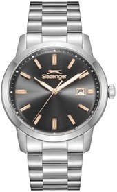 Resim SLAZENGER, ÇELİK KASA, ÇELİK KORDON, QUARTZ, 41MM, 5ATM, ERKEK KOL SAATİ, SL.09.2495.1 