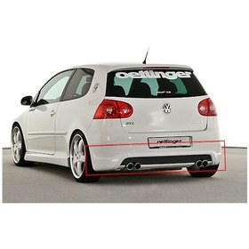 Resim VW Golf 5 Oettinger Arka Tampon Eki 