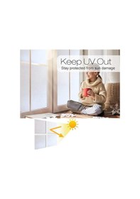 Resim Mk Exclusıve Uv Engelleyici Buzlu Cam Filmi 2 Metre X 60 Cm. 