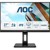 Resim Aoc 27" U27P2 4ms 60Hz Adaptive-Sync IPS 4K Ultra HD Pivot Monitör Aoc 27" U27P2 4ms 60Hz Adaptive-Sync IPS 4K Ultra HD Pivot Monitör