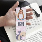 Resim Karne Hediyesi Fotoğraflı ve İsme Özel Kitap Ayracı 