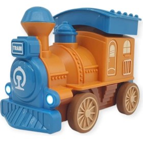 Resim Vardem Oyuncak Tren Işıklı Sesli Bas Gitsin 14CM - Mavi - 8068A 