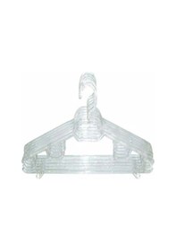 Resim Kristal Elbise Askısı 6'lı Model No : Aso076 Çok Renkli 