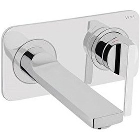 Resim VitrA Artema Suit L Ankastre Lavabo Bataryası Krom A42486 