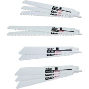 Resim Titi 5089 Ahşap ve Metal Kesim Tilki Kuyruğu Bıçağı Seti - 10 Parça 