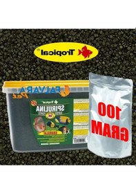 Resim 100 Gram Granül Yem, Süper Spirulina Desteği 