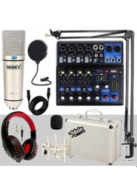 Resim Behringer C-1mdx Condenser Mikrofon Ve Midex Mdx-999 Mikser Set 