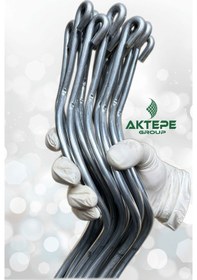 Resim 20 Adet 150 Cm Spiral Bitki Destek Teli Sarmal Çiçek Teli Fidan Çubuğu 