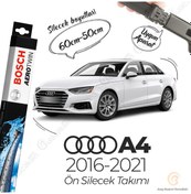 Resim Audi A4 Muz Silecek Takımı B9 2016-2021 Bosch Aerotwin A297S 