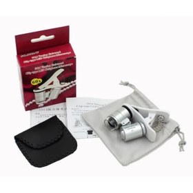 Resim -evrensel Led Işıklı Mini Cep Mikroskobu, Tüm Kameralı Telefonlar Için No:9882-w 