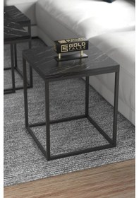 Resim Uslucan Alışveriş Orta Sehpa Ve Zigon Sehpa 5'li Lüx Set Bendir Çok Renkli 