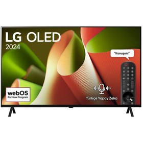 Resim LG OLEDB46 55 inç 139 cm 4K OLED Smart TV Sihirli Kumanda webOS24,Uydu Alıcılı 