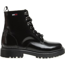 Resim Tommy Hilfiger TOMMY JEANS LEATHER Kadın Siyah Bot 