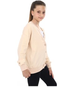 Resim Toontoy Kız Çocuk Okul Hırka Bej 