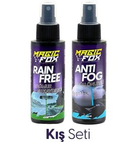 Resim Yağmur Su Kaydırıcı Ve Buğu Önleyici Kış Seti 2x100ml 