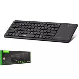 Resim HADRON HDX2505 BLUETOOTH + WIRELESS KLAVYE + TOUCH PAD Q SİYAH 