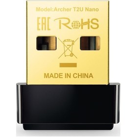 Resim TP-LINK ARCHER T2U NANO AC600 WIRELESS USB ADAPTOR 