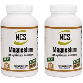 Resim Ncs Magnesium Malat Glisinat Taurat 2 Kutu 180 Tablet Zenginleşti 