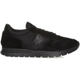 Resim Aeropostale Siyah Erkek Süet + Deri Sneaker TRAPANI 