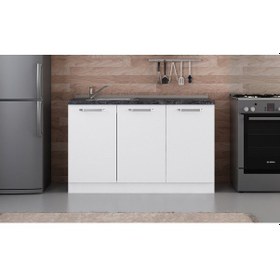 Resim Minar 135 Cm Mutfak Dolabı Beyaz 135-B1-Alt Modül Beyaz 