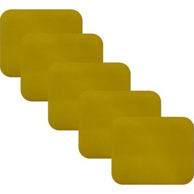 Resim Knsz oturma minderi 5 li artis&mutlu srı suni deri tel bar taburesi sandalyesi için 