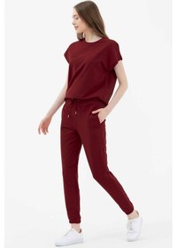 Resim SEMENTA Jogger Eşofman Altı - Bordo 