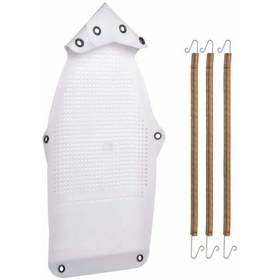 Resim Tüm Ütülere Uyumlu Yanmaz Yapışmaz Parlatmaz Teflon Ütü Altlığı 