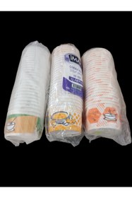 Resim AydStore Çorba Sütlaç Aşure Kasesi Kapaklı 25adet 16 Oz 