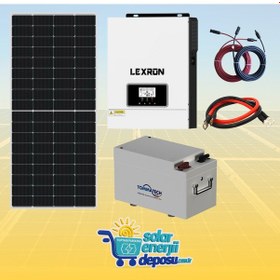 Resim Solar Enerji Deposu 2000w Karavan Lityum Güneş Enerjisi Paketi Hafif, Dayanıklı Ve Uzun Ömürlü 
