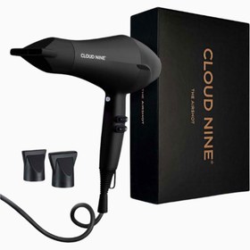 Resim CLOUD NINE Airshot Saç Kurutma Makinesi, 2000W, Seramik Isıtıcı, Antistatik Teknoloji, 3 Sıcaklık ve Güç Ayarı 