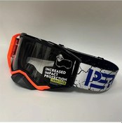 Resim Willowhaven 2024 En Yeni Turuncu Siyah Motocross Gözlüğü Atv Toz Rüzgar Uv Korumalı 