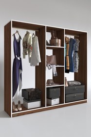 Resim Kenzlife Giysi Dolabı Temel 180*200*40 Cvz Gardırop 