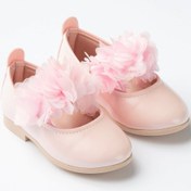 Resim Banamio Adria Çiçek Detaylı Kız Çocuk Ayakkabı 