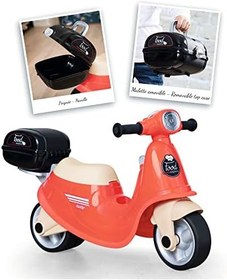 Resim Smoby, 721007, Scooter Ride-On Kurye Motosikleti, Kornalı, Sesli, Scooter Ride-On Courier Motorcycle 