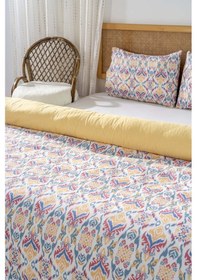 Resim Rivaistanbul Nivolia Çift Kişilik Nevresim Takımı Pamuklu Çok Renkli 