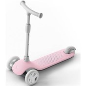 Resim Mitu Işıklı Ayarlanabilir 3 Tekerlekli Scooter 