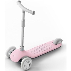 Resim Mitu Işıklı Ayarlanabilir 3 Tekerlekli Scooter 